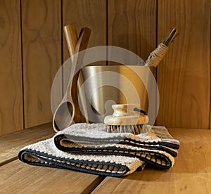 Bathhouse and sauna accessories