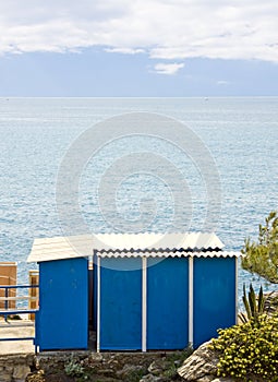 Bathing closed in winter