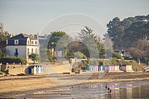 Bathing huts
