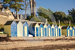 Bathing huts