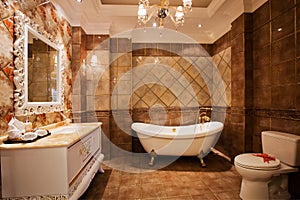 The bathroom