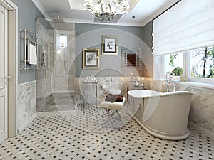 Bathroom classic style