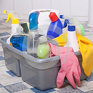 cleaning bathroom clean kitchen photo