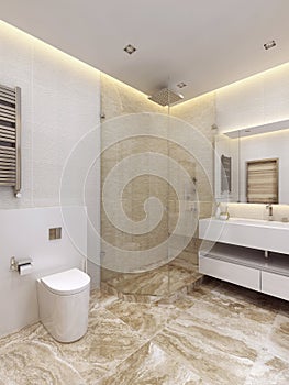 Bathroom contemporary style