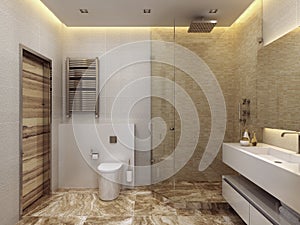 Bathroom contemporary style