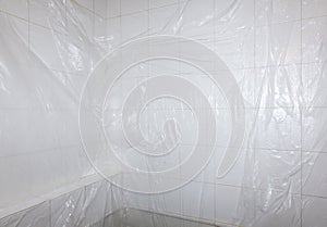 Bathroom prepared for renovation