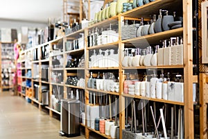 Bathroom deodorants on store shelves