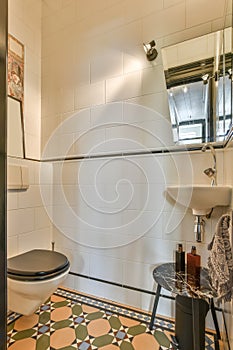 Bathroom with good tile