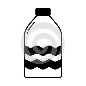 Bathroom Half Glyph Style vector icon which can easily modify or edit photo