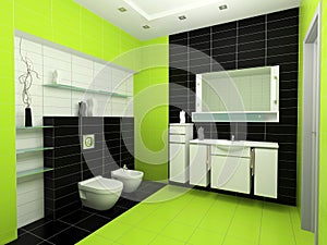 Bathroom interior