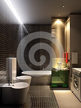 Bathroom interior