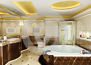 Bathroom interior