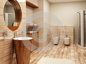 Bathroom interior