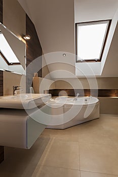 Bathroom interior