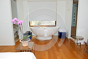 Bathroom in the luxury villa