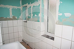 Bathroom reconstruction photo