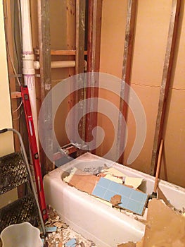 Bathroom Remodel Demolition