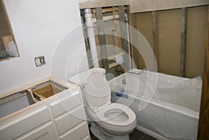 Bathroom Remodel Vanity Toilet Tub