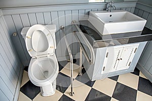 Bathroom or Toilet for disabled person.