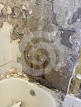 Bathroom under renovation