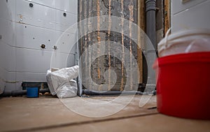 Bathroom under renovation