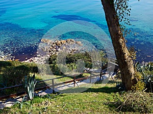 The Baths of Aphrodite near Polis Cyprus photo