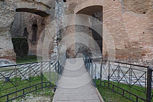 Baths of Caracalla in Rome, Italy
