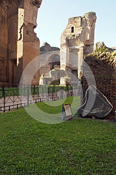 Baths of Caracalla in Rome, Italy