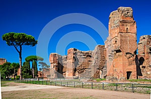 Baths of Caracalla, Rome, Italy photo