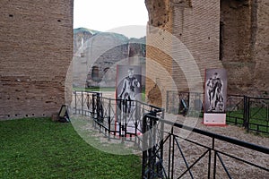 Baths of Caracalla in Rome, Italy