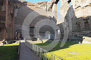 Baths of Caracalla in Rome, Italy