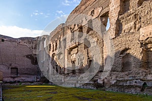 Baths of Caracalla Termas di Caracalla ruins - Rome, Italy photo