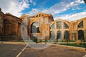 The Baths of Diocletian in Rome photo