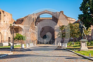 Baths of Diocletian were the largest of the imperial public baths in ancient Rome