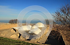 The baths in Sassanid Fortress Naryn-Kala in Derbent city, Republic of Dagestan