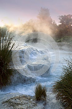 baths of Saturnia morning