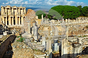 Baths of Scolastica at Ephesus photo