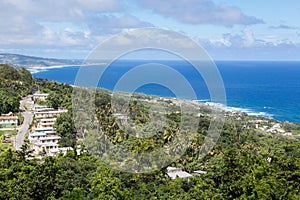 Bathsheba on the East Coast of the Island of Barbados photo