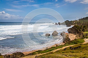 Bathsheba Rock, View to the Beach and Natural Park