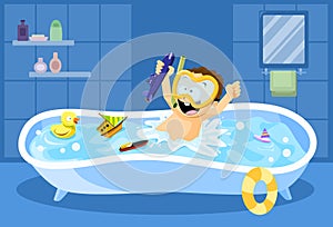 Bathtub Diving