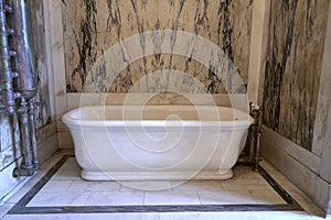 Bathtub inside a palace .Casa Lomas photo