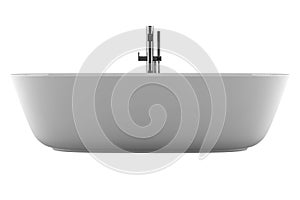 Bathtub isolated on white background