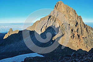 Batian Peak on Mount Kenya