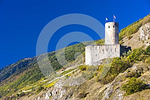 Batiaz Castle, Martigny, canton Valais, Switzerland