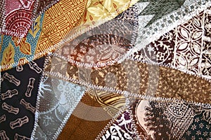 Batik Crazy Quilt