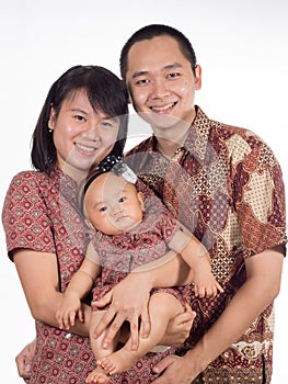 Batik family photo