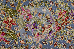 Batik pattern, Indonesia photo