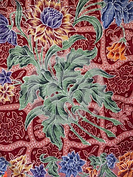 Batik pattern, Solo, Indonesia