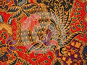 Batik pattern, Solo, Indonesia