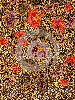 Batik pattern, Solo, Indonesia